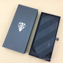 Polyester Woven Custom Embroidered Promotional Tie with Drawer Gift Box